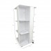 FixtureDisplays® T-Shirt Floor Stand Jeans Pants Gifware Display Shelves Retail Store Merchandiser Roll 20 X 20 X 45